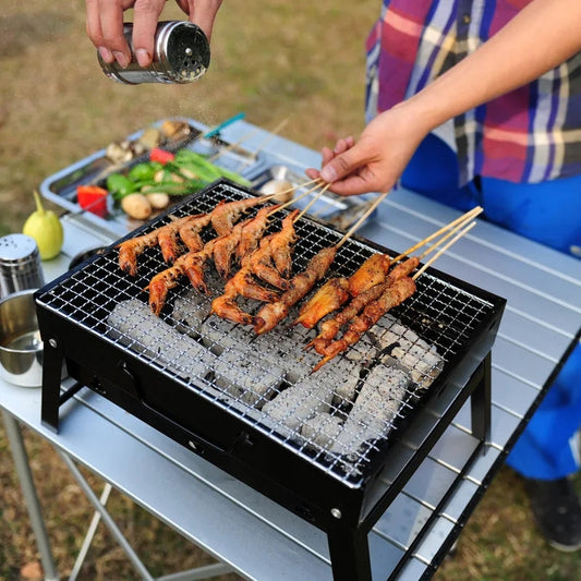 Parrilla de Carbón Portátil